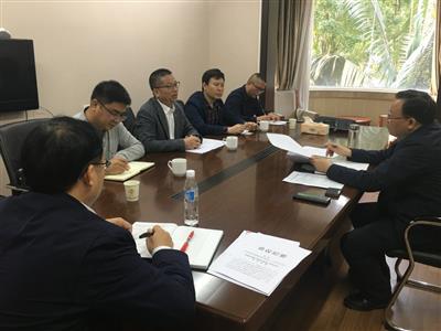 蓝继壮会见叙州区区长瞿进