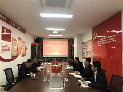 大都小贷公司党支部召开2020年度组织生活会和民主评议党员大会