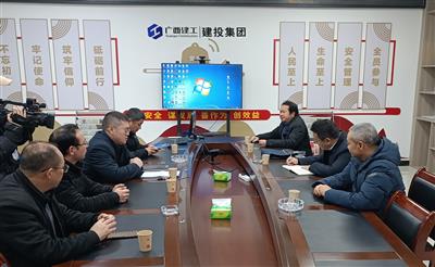 文建伟到巨鑫公司检查指导工作